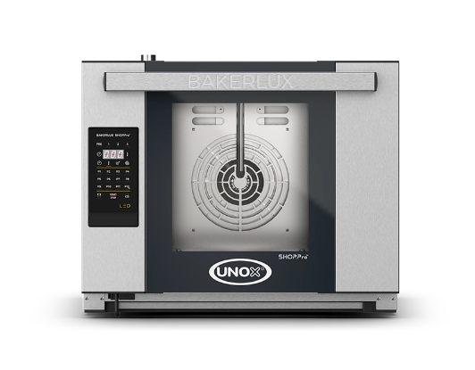 Horno de convección con humedad BAKERLUX SHOP.Pro LED para 4 bandejas de 460 x 330 mm - Unox