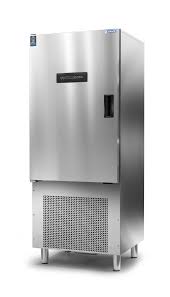 Abatidor con 7 parrillas en acero para 21 contenedores en total FASTER-e 15 G 208 V / 60 Hz / 3 ph - Afinox