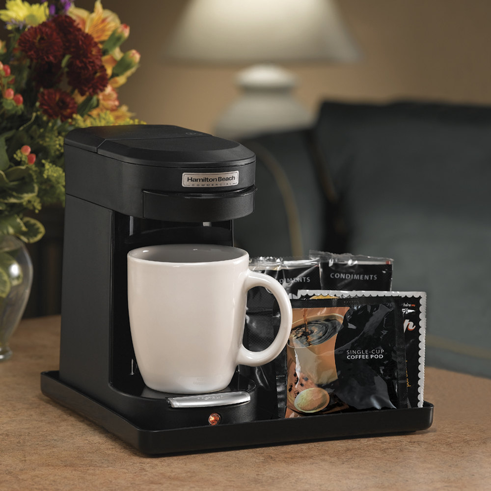 Cafetera de 1 taza con apagado automático - Hamilton Beach
