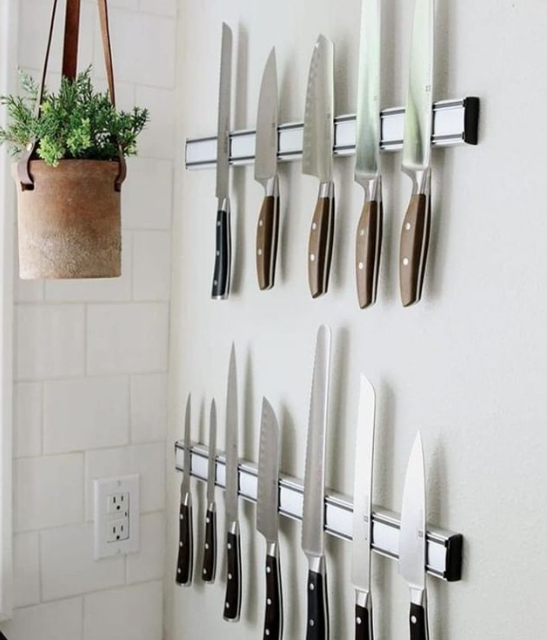 Soporte magnético para cuchillos en aluminio de 35 cm. - Wusthof