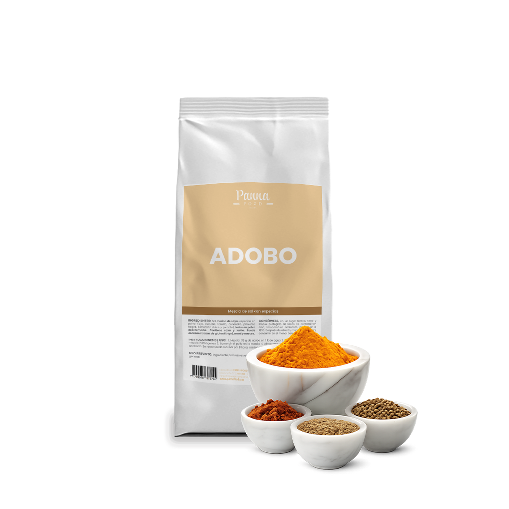 Adobo. Sal con Especias Puras Molidas x 2 kg - Panna Food-MD