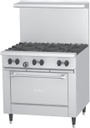 Estufa us range 6 q gas 1 horno *garland