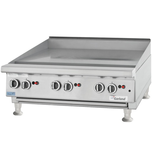 [GTGG72-G72MR] Plancha a gas de 72" heavy duty recuperada (Outlet) - Garland