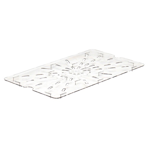 [10CWD135] Fondo perforado para azafate full policarbonato transparente - Cambro