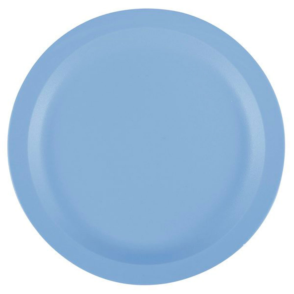 [10CWNR401] Plato policarbonato borde delgado 25.4cm azul pizarra - Cambro