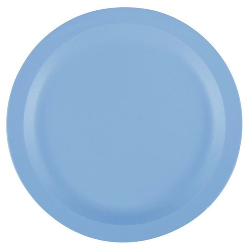 [10CWNR401] Plato policarbonato borde delgado 25.4cm azul pizarra - Cambro USA
