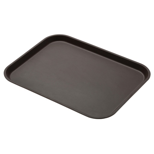 [1216CT138] Bandeja antideslizante rectangular fibra vidrio 30.5 x 41.5 cm bronceado - Cambro USA