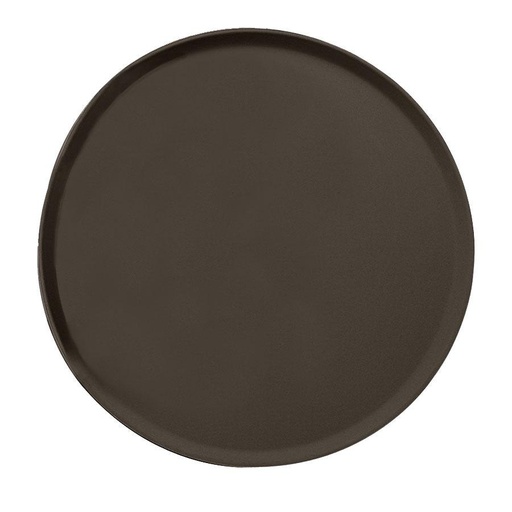 [1600CT138] Bandeja antideslizante redonda fibra vidrio 40.5 cm bronceado - Cambro China