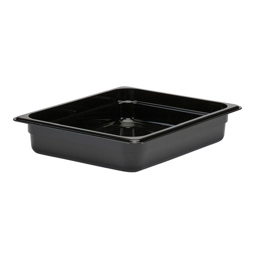[22CW110] Azafate policarbonato negro GN 1/2, capacidad 3.9 lt - Cambro China