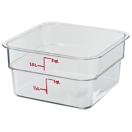 [2SFSCW135] Recipiente cuadrado 1.9 lts. - Cambro China