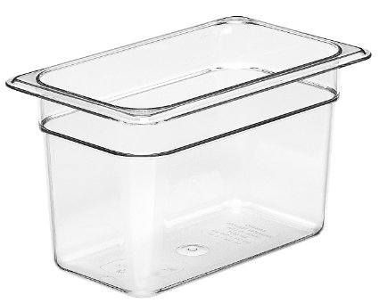 [46CW135] Recipiente 1/4 policarbonato transparente 3,7lts. 15cm. - Cambro China