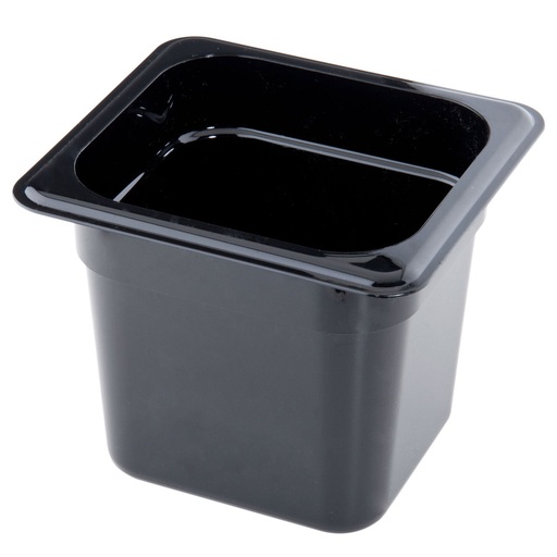 [66CW110] Recipiente 1/6 policarbonato 2.2lts. negro - Cambro