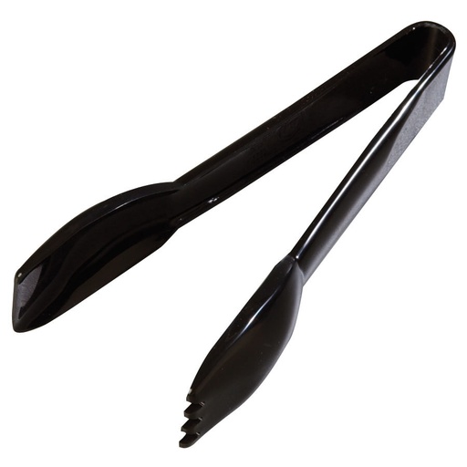 [6TGS110] Tenazas festoneadas 15cm policarbonato negro - Cambro USA