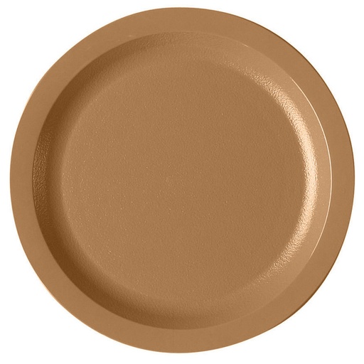 [725CWNR133] Plato policarbonato borde delgado 18.4cm beige - Cambro