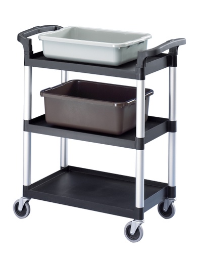 [BC331KD110] Carro versatil liviano abierto cap. 136 kg negro - Cambro China