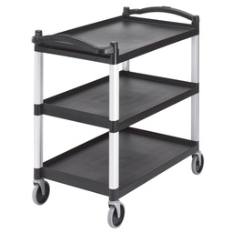 [BC340KD110] Carro versatil liviano abierto cap. 180 kg negro - Cambro