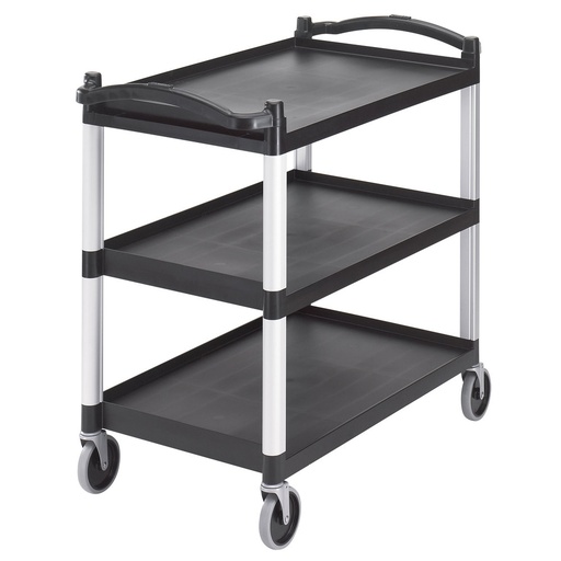 [BC340KD110] Carro versatil liviano abierto cap. 180 kg negro - Cambro