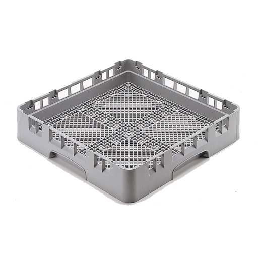 [FR258151] Cesta tamaño completo lavado cubiertos gris - Cambro