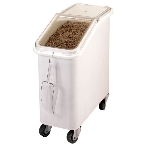 [IBS20148] Carro almacenar ingredientes tapa deslizable 81lts. 33 x 75 x 71cm blanco - Cambro