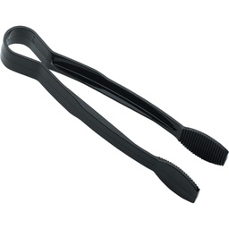 [TG9110] Tenazas de agarre planas 23cm policarbonato negro - Cambro