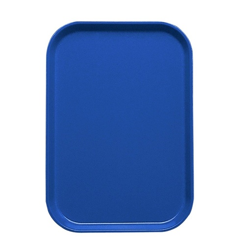 [1418123] Bandeja fibra vidrio rectangular 36 x 46cm azul - Cambro China