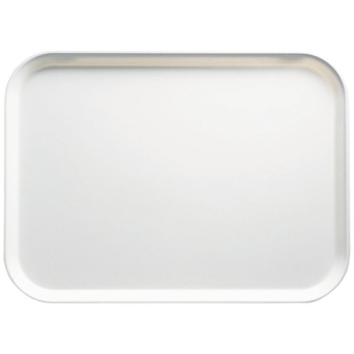 [1418148] Bandeja fibra vidrio rectangular 36 x 46cm blanco - Cambro