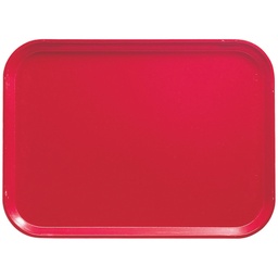 [1418521] Bandeja fibra vidrio rectangular 36 x 46cm rojo - Cambro