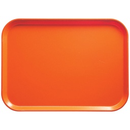 [1520220] Bandeja fibra vidrio rectangular 38 x 51.5 cm naranja - Cambro