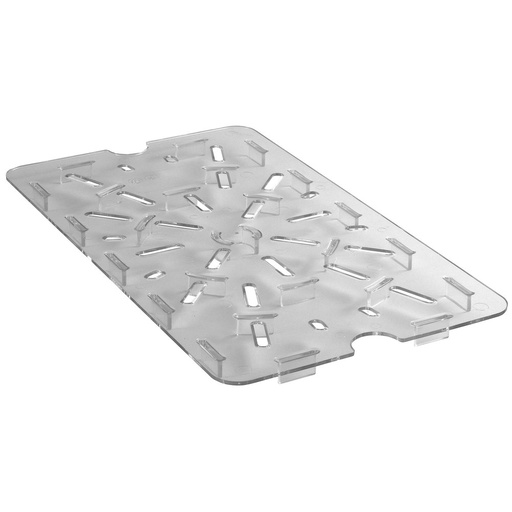 [1218DSCW135] Fondo drenaje policarbonato para cajas 1218 transparente - Cambro USA
