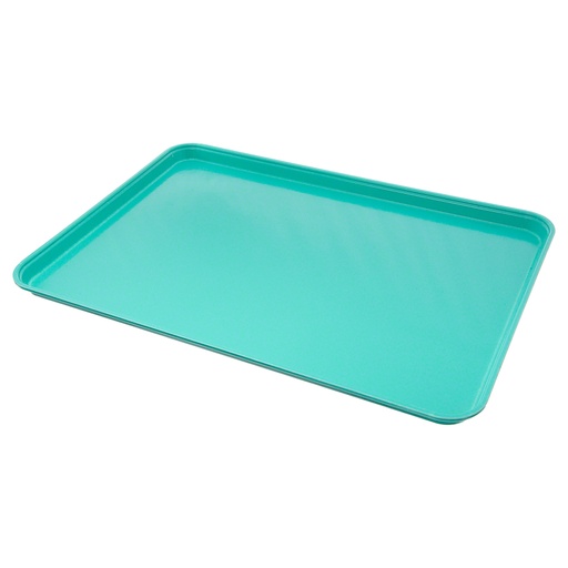[1826CL162] Bandeja rectangular fibra vidrio 45.5 x 65.5cm verde - Cambro USA