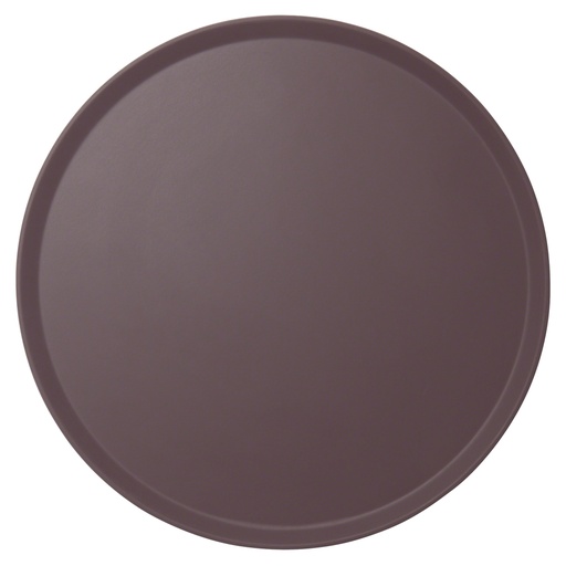 [1950CT138] Bandeja fibra vidrio redonda antideslizante 49.5cm bronceado - Cambro