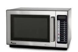 [RCS10TS] Horno microondas comercial trabajo medio 1000W  acero inox. Amana
