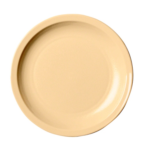 [55CWNR133] Plato policarbonato borde delgado 14cm beige - Cambro