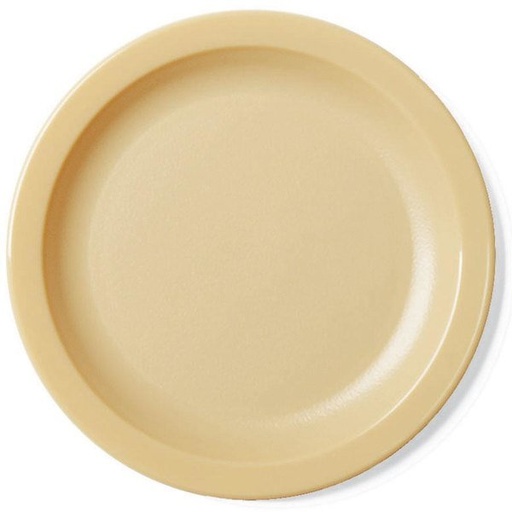 [65CWNR133] Plato policarbonato borde delgado 16.5cm beige - Cambro