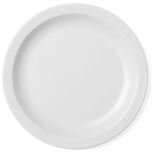 [65CWNR148] Plato policarbonato borde delgado 16.5cm blanco - Cambro