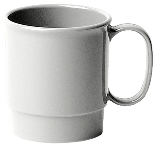 [75CW148] Taza policarbonato apilable 8 oz blanco - Cambro