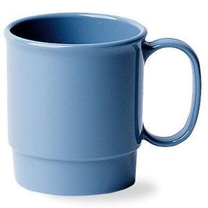 [75CW401] Taza policarbonato apilable 8 oz azul - Cambro