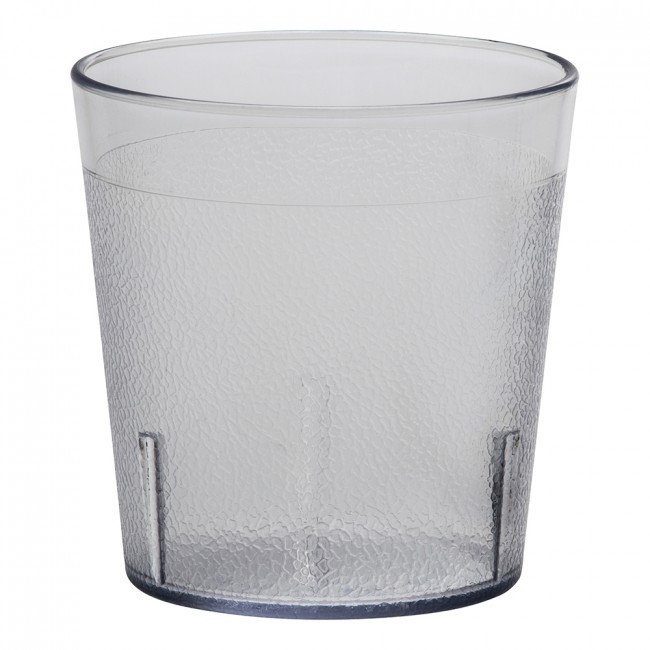 [900P152] Vaso corto texturizado 9.5oz transparente - Cambro