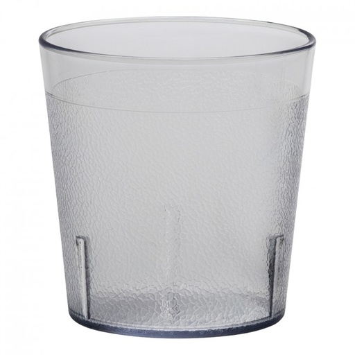 [900P152] Vaso corto texturizado 9.5oz transparente - Cambro USA