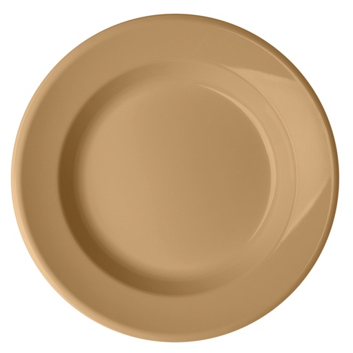 [90SPCW133] Plato hondo redondo 22.9 x 4cm policarbonato beige - Cambro USA