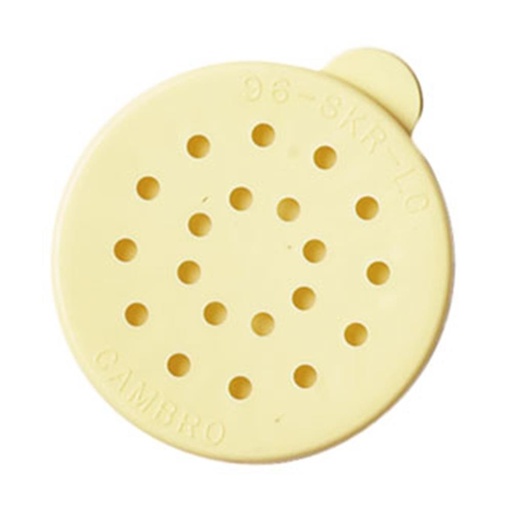 [96SKRLC405] Tapa espolvoreador queso amarillo - Cambro USA