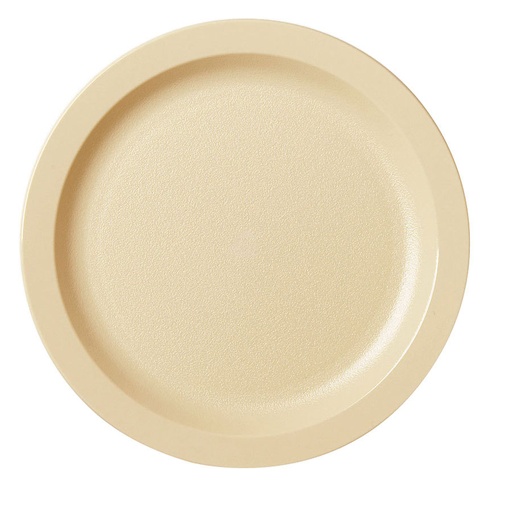 [9CWNR133] Plato policarbonato borde delgado 22.9cm beige - Cambro USA