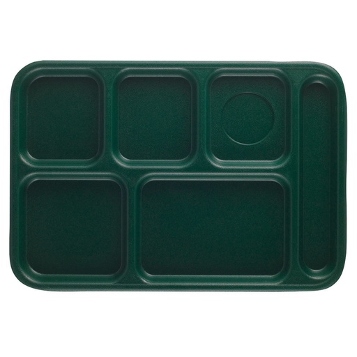 [BCT1014119] Bandeja plastico ABS 6 compartimentos verde - Cambro USA