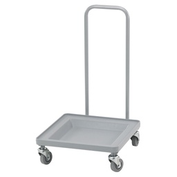 [CDR2020H151] Carro camdollie con manija para cestas de lavado gris - Cambro