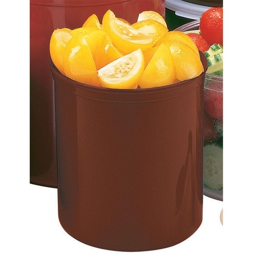 [CP12195] Tarro con tapa almacenar alimentos 1.1lts. castaño - Cambro USA