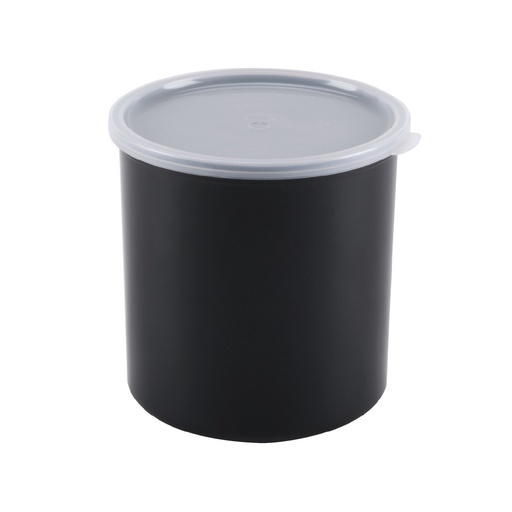 [CP27110] Tarro con tapa para almacenar alimentos 2.4lts negro - Cambro USA