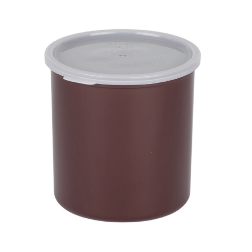 [CP27195] Tarro con tapa para almacenar alimentos 2.4lts castaño - Cambro USA