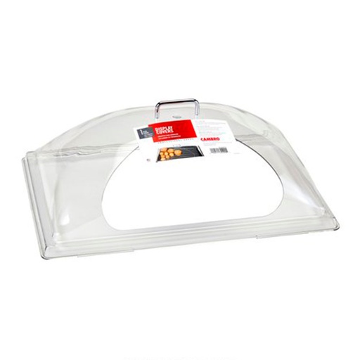 [DD1220SCW135] Cubierta exhibicion abertura lateral 55.6 x 37.5cm policarbonato - Cambro