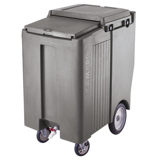 [ICS200TB191] Carro hielo tapa deslizable cap. 91gk 58.5 x 86.5 x 100cm gris - Cambro USA