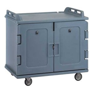 [MDC1418S20191] Carro bajo entrega alimentos cap. 20 bandejas de 36 x 46cm gris granito - Cambro USA